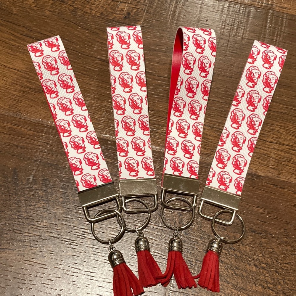 Marilyn Monroe Wrist Key Fob Chain. Great for Gifts